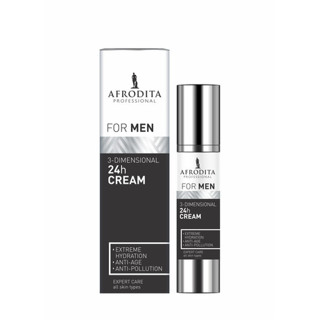Afrodita Men Professional 3 - dimenziós 24H krém